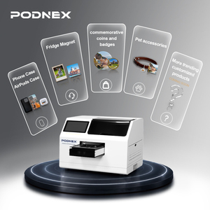 Impresora de Fundas para Teléfonos PodNEX Smart AI UV, Máquina de Impresión Plana A3 para Llaveros, Etiquetas para Mascotas, Fundas para AirPods y Adornos - Product Image 1