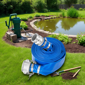 Kit tubo di aspirazione 2 pollici x 65 piedi in PVC per uso con pompa dell'acqua - Product Image 2