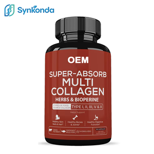 มัลติคอลลาเจน 90 แคปซูล 5 ชนิดของคอลลาเจนจากอาหาร ซึมซาบได้ดีเยี่ยม บำรุงผิว เล็บ ผม กระดูก ข้อต่อ และระบบย่อยอาหาร - Product Image 1