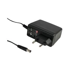 Mean Well <b>Power</b> Adapter 15W <b>12V</b> <b>DC</b> EU Plug For Electronic Devices - Product Image 1