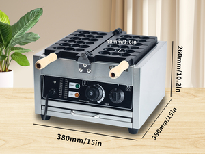 Thương mại điện bong bóng xiên Waffle bóng Máy nhà hàng món tráng miệng Snack thiết bị thanh cho gia đình sử dụng - Product Image 6