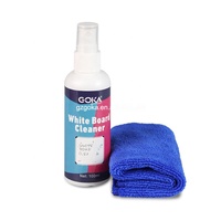 Tableau blanc de 100ml/spray nettoyant liquide effaçable à sec avec boîte en papier