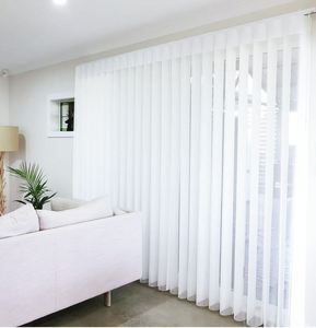 A-ok động cơ Rèm dọc cơ giới vải trắng tự động điện dọc mù - Product Image 5