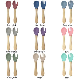 Ensemble de bols et cuillères pour bébé en silicone écologique, 8 pièces, avec motif animal, anti-fuite, forte aspiration, sans BPA, sans phtalates - Product Image 5
