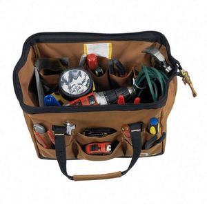 Sac de rangement pour outils portables d'électricien en toile de haute qualité, vente en gros - Product Image 4