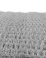 Panier gabion en treillis soudé hexagonal galvanisé à chaud et recouvert de PVC, robuste, pour la protection des berges fluviales