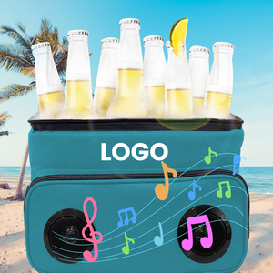 Có Thể Sạc Lại Cho Bluetooth Speaker-Powered Dã Ngoại Ghế Cách Điện Mềm Túi Lạnh Cho Ngoài Trời Cắm Trại Bãi Biển Đảng Câu Cá Sử Dụng - Product Image 2