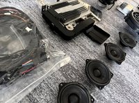 Perakitan Sistem Audio Speaker Burmester untuk Porsche 911 992, Suku Cadang Audio Mobil Pengganti