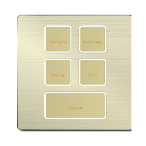 Orbita Ổ Cắm Và Công Tắc Gắn Tường Khách Sạn Thông Minh RS485/Tiếp Xúc Khô Bằng Nhôm RCU 220V/12V OEM/ODM Của Nhà Máy - Product Image 5