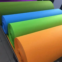 Tissu non tissé coloré de 1 à 5 mm, feutre coloré, tissu non tissé pour loisirs créatifs en maternelle, tissu non tissé aiguilleté