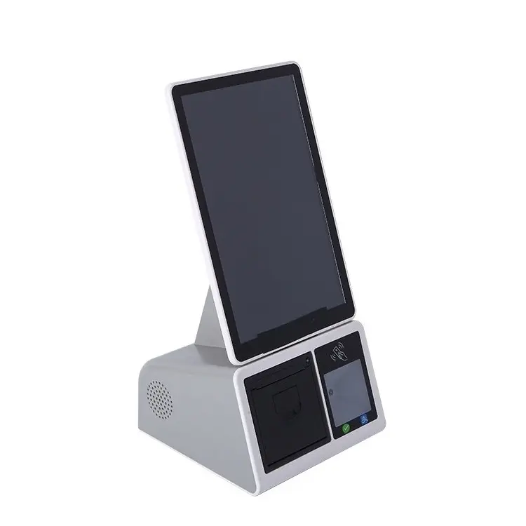 CE-zertifizierter Desktop 10,1 Zoll All-in-One-Zahlungs kiosk Selbst bestellung Touch Kiosk Restaurant Kiosk Self-Service-Zahlungs automat