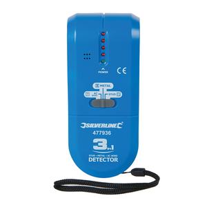 Silverline Detector 3 en 1 Compacto 1x9V (PP3) - Product Image 2