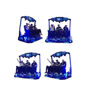 Simulador de Realidad Virtual Skyfun de 3 Asientos, 4D, 7D, 9D, Metálico, para Centros Comerciales, Aeropuertos, Parques de Atracciones, Cine Interior, Teatro - Product Image 1