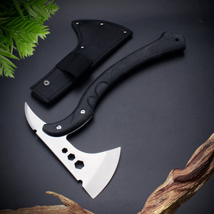 Tactical Pointed <b>Axe</b> Carbon Steel Head Plastic <b>Handle</b> Survival Tomahawk Industrial Grade Outdoor Use - Product Image 5