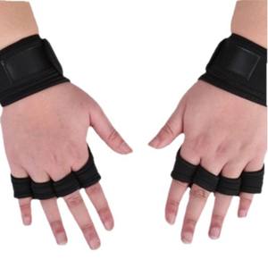 Gants de fitness unisexes à demi-doigts en maille avec support de poignet pour la musculation et la protection, pour le cyclisme et l'entraînement (paire) - Product Image 3