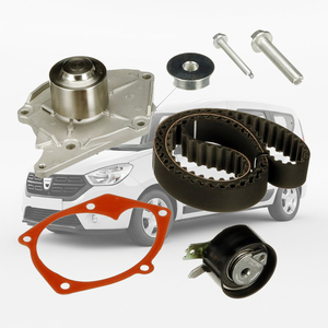 Accessoires Nissan Frontier Tiida, moteur <span class=keywords><strong>diesel</strong></span> Nissan TD27, kit de courroie de distribution Dacia Renault, pompe à eau KP25578XS - Product Image 1