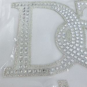 Thiết kế thời trang truyền nhiệt mẫu thiết kế mẫu Rhinestone chuyển hotfix thạch cho hàng may mặc - Product Image 1