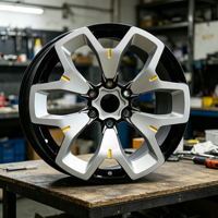Llantas de Aleación de Aluminio Forjado Nuevas LEAD 5x100 6x139.7 Diseño Cóncavo Negro Brillante Garantía de 5 Años para BYD Tesla Model 3