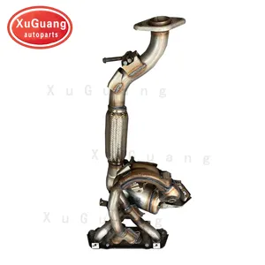 XG-AUTOPARTS exhaust manifold stainless steel high quality catalytic converter for Mazda CX5 4wd
