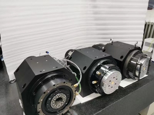 Broche aérostatique ultra-rapide à roulement pneumatique pour perçage, broche motorisée avec 8000 tr/min et 220 V - Product Image 1