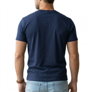 Camisetas Personalizadas al por Mayor para Hombre, Camiseta de Algodón de 180 g/m², Precio Bajo al por Mayor, Camisetas Casuales de Manga Corta para Hombre con Logotipo Personalizado - Product Image 2