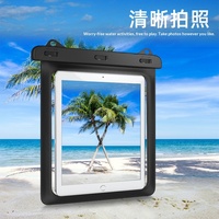 Pochette étanche transparente en PVC pour tablette 2026, idéale pour la randonnée aquatique, le canyoning et la natation, sac étanche pour iPad 12 pouces, vente en gros