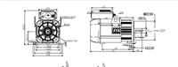 Motor Síncrono Trifásico de CA de Alto Rendimiento, 30KW, 66.7Hz, 1500 RPM, 220V/380V, Montaje en Piso, Totalmente Cerrado, Eficiencia IE2