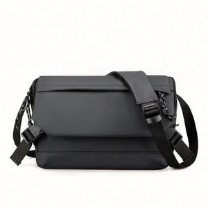Bolso Bandolera Geométrico Personalizado para Hombre, Estilo Cartero, con Logotipo, Impermeable, de Verano, Informal, de un Solo Hombro, para Exteriores - Product Image 3