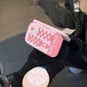 Custodia per telefono con specchio a ribalta per ragazze, design a taccuino, protezione completa per Phone17promax, 14/15, 14Pro, 14Promax, 16pro - Product Image 4