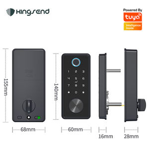 חם מכירה outuya חכמה טביעת אצבע מנעול שער אבטחה לוח טביעת אצבע דיגיטלית חכם מנעולים דלת חכם - Product Image 3