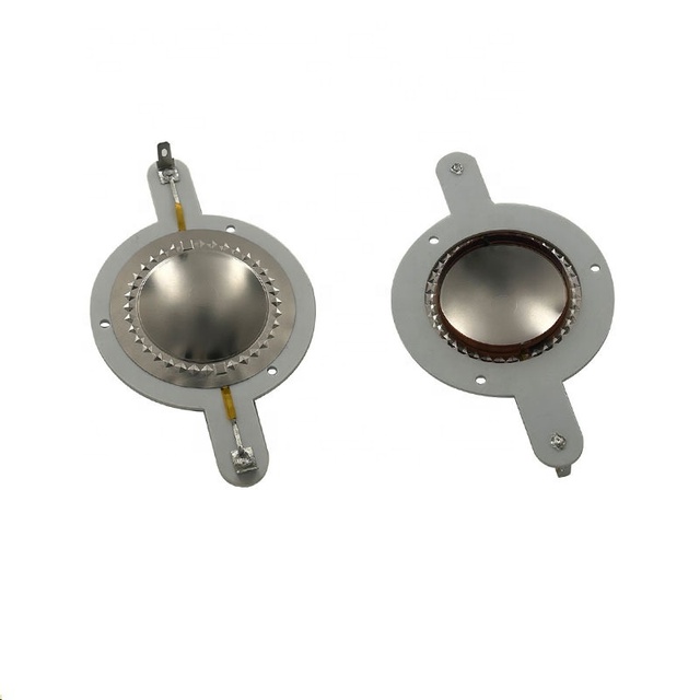 Wholesale Speaker Accessories 44.4mm High Quality 44-core Treble Titanium Diaphragm Silver Speaker Diaphragm