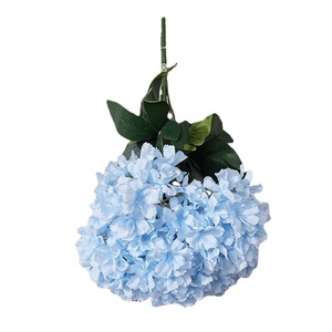 Flores Artificiales de Hortensia Simuladas con 7 Cabezas, Ramo de Seda para Decoración de Bodas y Hogar, Adorno - Product Image 5