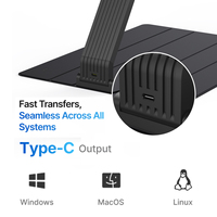 Scanner de documents portable Joyusing 16MP, caméra de documents USB, reconnaissance de texte OCR, compatible A4, Windows et Mac