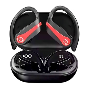 Nueva gran oferta Q63 Ear Hook TWS ANC HD Call True Auriculares estéreo inalámbricos HiFi Deep Bass Auriculares deportivos impermeables - Product Image 1