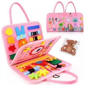 Jouet éducatif Montessori Busy Board Quiet <span class=keywords><strong>Story</strong></span> Busy Board pour tout-petits bébé enfant avec des dinosaures Échantillon gratuit - Product Image 1