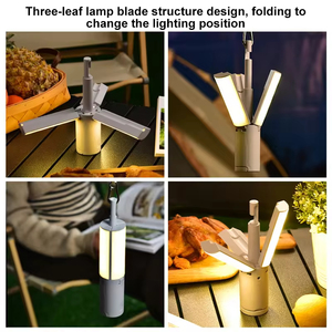 New ngoài trời đa chức năng LED đèn cho cắm trại gấp lều với bầu không khí ánh sáng cầm tay treo chiếu sáng - Product Image 5