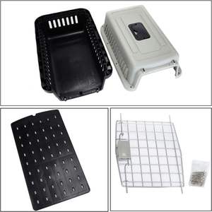 Cage de transport multifonctionnelle pour animaux de compagnie, approuvée par les compagnies aériennes, pour chiens et chats, transport en voiture, visites chez le vétérinaire, chenil portable - Product Image 4