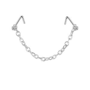 Ensemble <span class=keywords><strong>de</strong></span> bijoux pour le corps en acier inoxydable pour femmes, anneau <span class=keywords><strong>de</strong></span> séparation <span class=keywords><strong>de</strong></span> septum nasal, anneau <span class=keywords><strong>de</strong></span> <span class=keywords><strong>nez</strong></span>, chaîne <span class=keywords><strong>de</strong></span> <span class=keywords><strong>nez</strong></span>, clou <span class=keywords><strong>de</strong></span> <span class=keywords><strong>nez</strong></span>, anneau <span class=keywords><strong>de</strong></span> <span class=keywords><strong>nez</strong></span> unique - Product Image 3