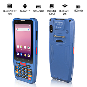 Pembaca paspor PDA lebih murah 4 inci layar sentuh Android 2D pemindai kode batang Terminal pengumpul Data untuk manajemen persediaan - Product Image 6