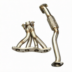 Système d'échappement haute performance pour pièces automobiles, collecteur d'échappement poli miroir pour BMW E39 E46, tuyau de descente du collecteur d'échappement - Product Image 1
