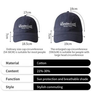 Gorra de Béisbol Bordada Unisex de Alta Calidad con Logotipo Personalizado, Favorecedora y Estilizadora para el Rostro - Product Image 2