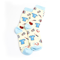 Haute Qualité En Gros Unisexe Crew Chaussettes Coloré Nouveauté Drôle Fantaisie Funky À Motifs Casual Dessin Animé Coton Chaussettes