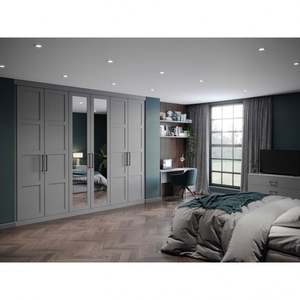 Armario, Muebles de Dormitorio, Organizador de Almacenamiento, Armarios, Estantes de Almacenamiento, Armarios de Dormitorio, Puerta de Vidrio, Madera Personalizada de Lujo - Product Image 5