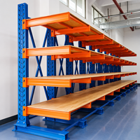 Système de rayonnage cantilever sur mesure en acier Q235B pour entrepôt, stockage de tuyaux en PVC et centre de distribution de bois