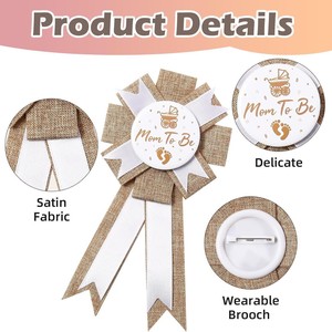 Anne olmak kanat bebek duş şık bebek duş kanat baba olmak Pin barok kafa Boho tarzı veya erkek kız cinsiyet partiler ortaya - Product Image 4