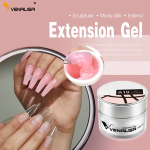 VENALISA 15ML OEM/ODM Manicure Private Label LED UV Fast Cure <strong>Nail</strong> Extension Thick Camouflage Color <strong>Nail</strong> Art Building Jelly <strong>Gel</strong> - Product Image 4