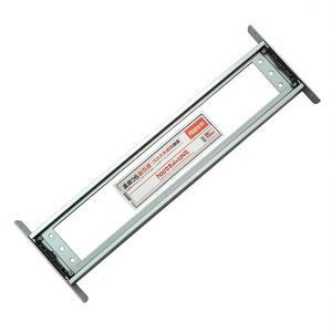 Persianas Ajustables de Aleación de Aluminio para Ventanas de 39.4-59.1 Pulgadas, Operación Manual, 2 Piezas, Diseño Minimalista Plateado - Product Image 1