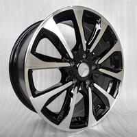 Roue de coulée directe d'usine SYAC 17*7 pouces roues multi-rayons décalées à 5 trous à vendre