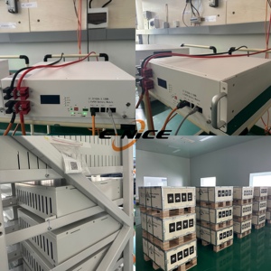 E-Nice - Sistema de Almacenamiento de Energía Doméstico con Batería de Litio LiFePO4 de 24 V, 48 V, 50 Ah, 100 Ah, 150 Ah, 200 Ah, Montable en Rack - Product Image 6