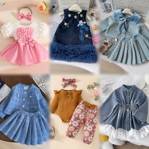 Groothandel goedkope, hoogwaardige kinderkleding, schattige gemixte kleding, willekeurige levering - Product Image 4